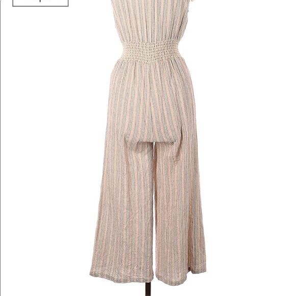 Moon River Tan jumpsuit - Picture 2 of 6